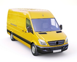 Yellow van